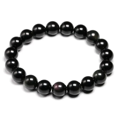 Pulsera Negra Obsidiana | MenteCaballero