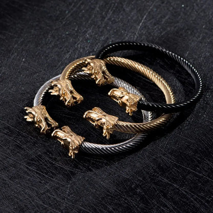 Brazalete Doble Dragón | MenteCaballero